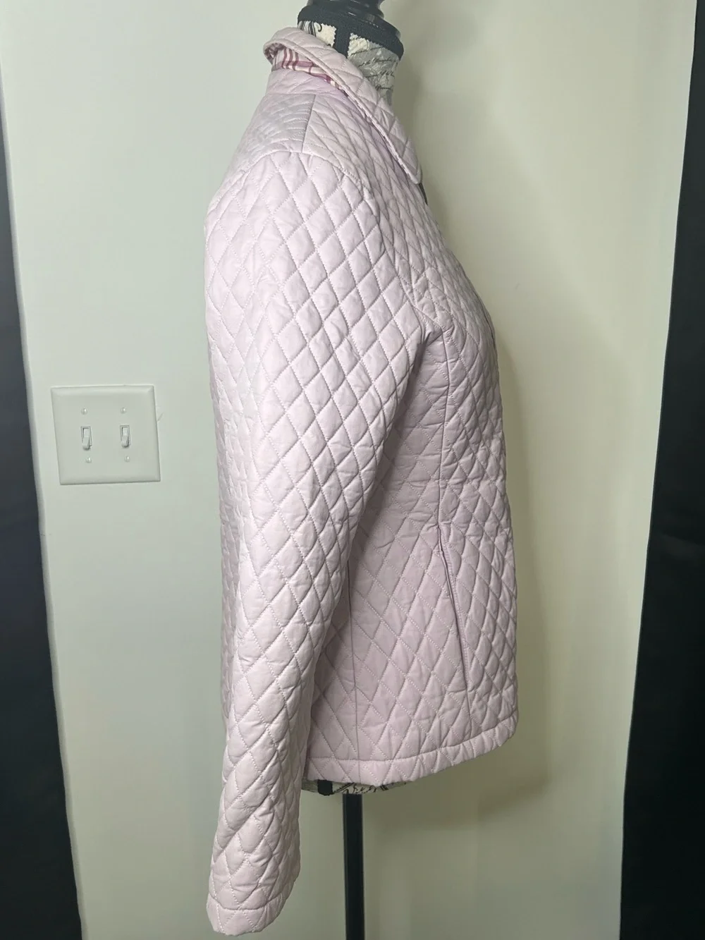 Girls Burberry Quilted Puffer Jacket (14)